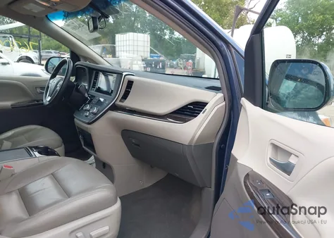 2016 Toyota Sienna Xle 8 Passenger from USA, damaged, VIN 5TDYK3DC7GS739537